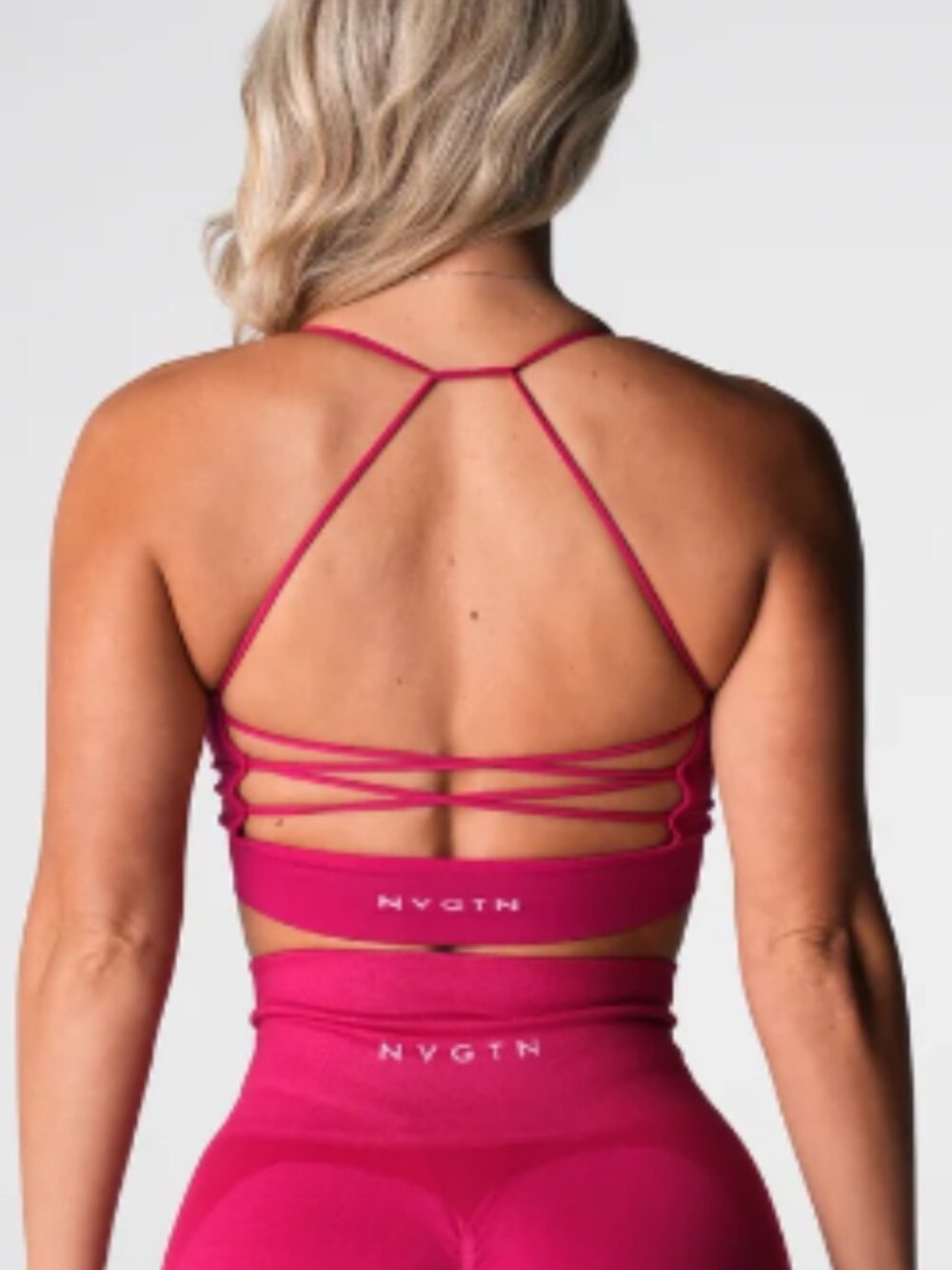 NVGTN Winterberry Cascade Seamless Bra Size Small